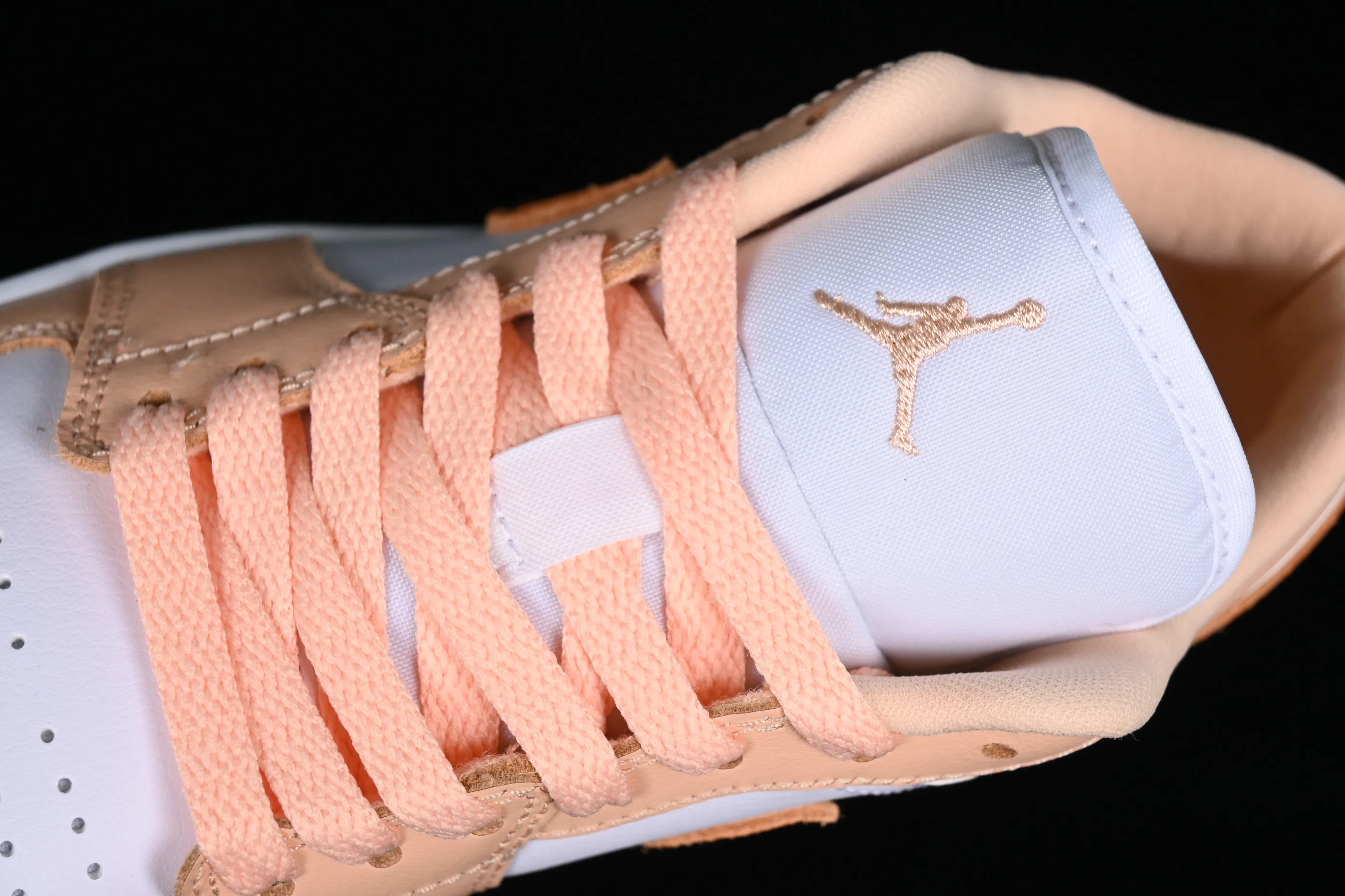All categories Air Jordan Jordan series basketball shoes Air Jordan 1 Low G version pure original Air Jordan 1 Low AJ1 Joe 1 white orange low-top cultural leisure sports sneakers DC0774-801